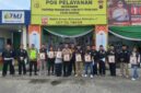 Foto : Polsek Tingkir dan Perguruan Pencak Silat Persaudaraan Setia Hati Teratai (PSHT) Cabang Salatiga Pusat Madiun, sebagai bentuk nyata kepedulian di bulan suci Ramadan. Dipimpin langsung oleh Kapolsek Tingkir Kompol Daryono, S.E, kegiatan ini juga dihadiri sejumlah pejabat kepolisian serta tokoh masyarakat dan pengurus PSHT.