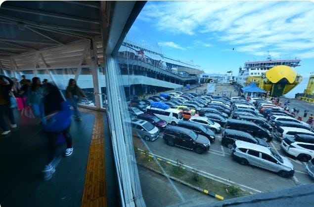 Foto : Suasana Arus Balik Lebaran Sudah molai Terasa