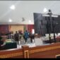 Foto : ketika sidang praperadilan Dilaksanakan
