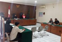Ketika sidan Prapradilan Di PN kota Yogyakarta Berlangsung pada Senin 30 Maret 2026