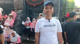 Foto : Ketika Heru Prasetya SH, Memberikan Keterangan kepada Awak Media Rabo 1 April 2026