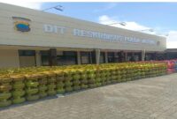 Foto : tumpukan GAS LPG 3Kg Subsidi yang Disalah Gunakan Mafia migas. Yang Merugikan negara dan masarakat 