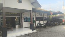 Foto : Kondisi Polsek Simo Boyolali Yang Menjadi Perhatian publik 
