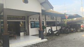 Foto : Kondisi Polsek Simo Boyolali Yang Menjadi Perhatian publik 
