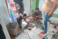 Foto: Ketika Polda Jateng Mencari Barang Bukti Narkoba memakai Jasa Sedot Wc
