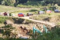 Foto : Lokasi Tambangan Yang Diduga Elegal Di Kendal