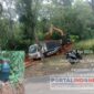Foto : Ketika Awak Media mendapatkan Suatu Temuan Diduga Tambang Elegal di Karanganyar Sabtu 25 April 2026