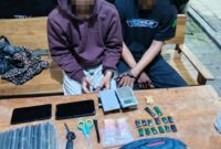 Foto: Kurir Sabu dan Rekannya