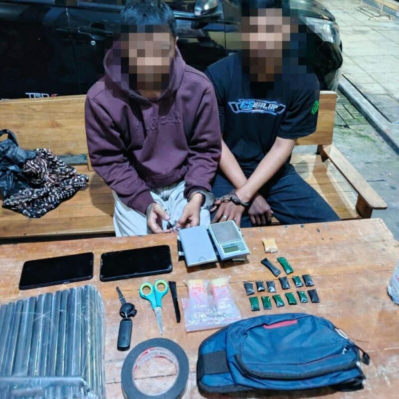 Foto: Kurir Sabu dan Rekannya