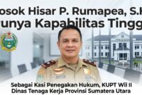 Foto: Hisar P. Rumapea, Kasi Peneakan Hukum UPT Pengawasan Ketenagakerjaan Wilayah II Disnaker Sumut