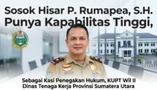 Foto: Hisar P. Rumapea, Kasi Peneakan Hukum UPT Pengawasan Ketenagakerjaan Wilayah II Disnaker Sumut