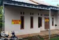 Foto : Rumah warga Batang Yang Di Segel Sejumlah orang yang diduga Preman, pada 1 mei 2026