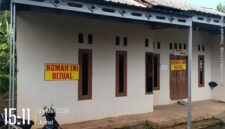 Foto : Rumah warga Batang Yang Di Segel Sejumlah orang yang diduga Preman, pada 1 mei 2026