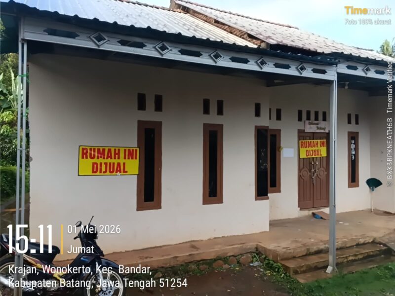 Foto : Rumah warga Batang Yang Di Segel Sejumlah orang yang diduga Preman, pada 1 mei 2026