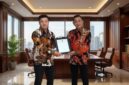 Foto : Sebelah kanan Direktur PT Anugrah Abadi Kencana, Marcellino Valent Gusna SM, dalam sebuah pertem tertutup bersama jajaran manajemen yang digelar di salah satu restoran prestisius di Kota Semarang, Minggu (10/5/2026).