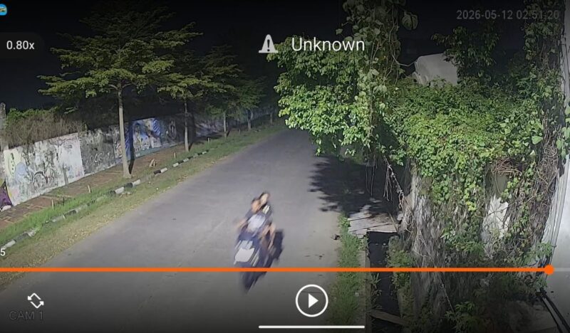 Foto dari CCTV