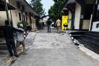 Foto : yang Diduga Ketika Awal Mula Kanit Polsek Simo Boyolali mehalangi korban untuk laporan ke spkt
