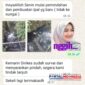 Foto : Tangkapan Layar Pesan Whatsapp Serta gambar pencemaran Lingkungan 