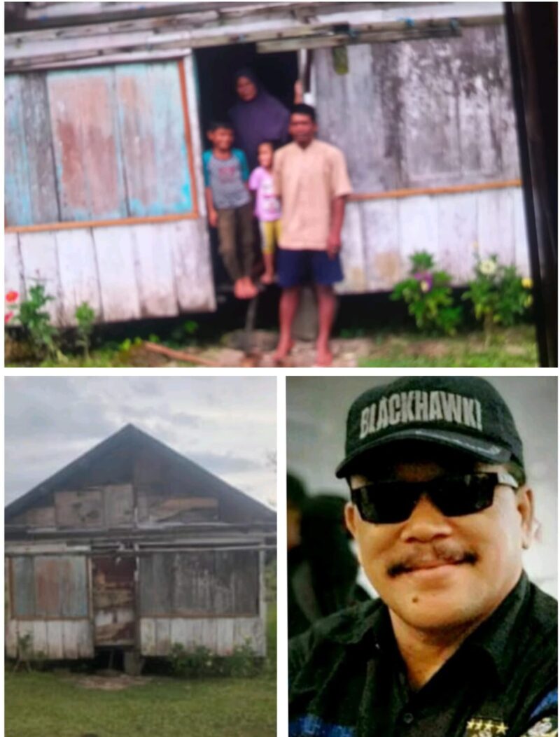 Foto: Potret Kondisi salah satu Warga Aceh Singkil