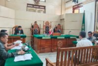 Foto: Suasana Sidang Prapid di PN Medan