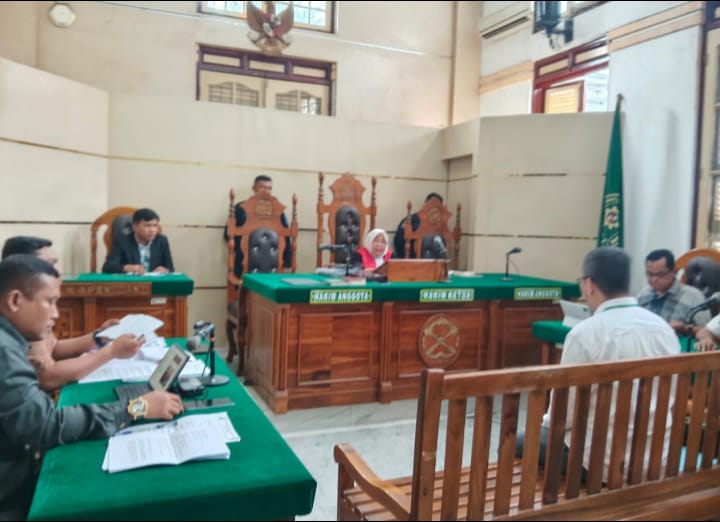 Foto: Suasana Sidang Prapid di PN Medan