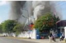 Foto: Kebakaran di Pabrik Ban Purworejo