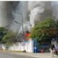 Foto: Kebakaran di Pabrik Ban Purworejo