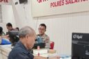 Foto: Elman Sirait Ketua DPD AWPI Jateng Mendampingi Pelaporan