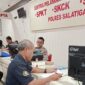 Foto: Elman Sirait Ketua DPD AWPI Jateng Mendampingi Pelaporan