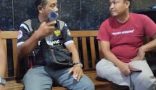 Foto: Investigasi Awak Media bersama kepolisian atas dugaan tempat Perjudian Sabung Ayam