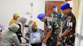 Foto: Letkol Cpm Mulyani, S.E, M.Han, didampingi oleh para perwira, Bintara, tamtama, PNS dan pengurus Persit Kartika Chandra Kirana Cabang Anak Ranting 5 Denpom IV/5 Smg Ranting 5 PD IV/Diponegoro