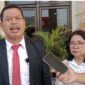 Foto : John L Situmorang S.H M.H Ketika Memberikan keterangan kepada awak media