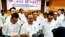 Foto : Ketika memberikan keterangan kepada awak media