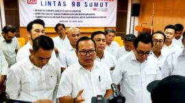 Foto : Ketika memberikan keterangan kepada awak media