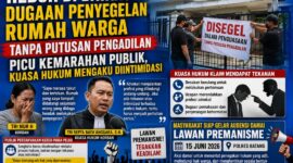 Foto : ilustrasi AI Warga Geram, Pertanyakan Siapa yang Berani Bertindak di Luar Mekanisme Hukum