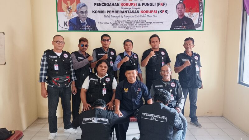 Foto : ketika Pembentukan Satgas Monitoring PKP yang Di Bentuk Sayang Hadi P Di tengah