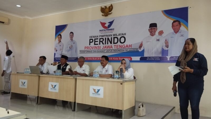 Foto: Pertemuan DPW Partai Perindo Jawa Tengah