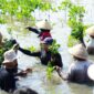 Foto: Kegiatan Penanaman Bibit Mangrove CSSMoRA UIN Walisongo Semarang