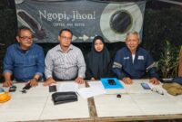 Foto : kuasa hukum Diah Iswahyuningsih dari Kantor Hukum Komaruddin Nur, S.H. & Partners menyampaikan hak jawab resmi, Pada Selasa 30 JUNI 2026